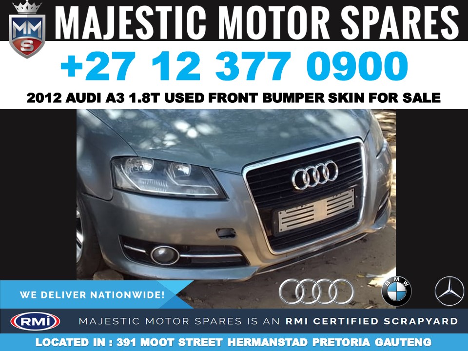 2012 Audi A3 1.8T front bumper skin