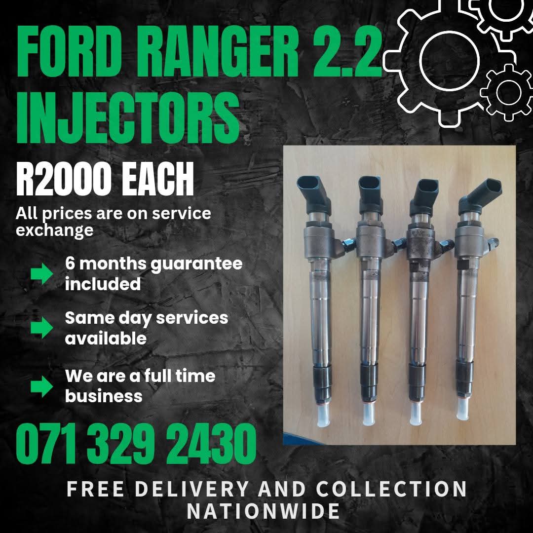 FORD RANGER 2.2 INJECTORS FOR SALE WITH WARRANTY - Private Seller FORD RANGER 2.2 INJECTORS FOR SALE WITH WARRANTY - Private Seller