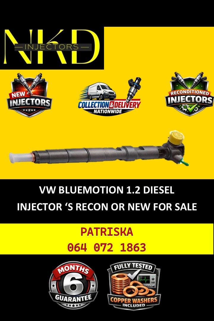VW BLUEMOTION -TESTED INJECTORS FOR DIESEL VEHICLES - Private Seller VW BLUEMOTION -TESTED INJECTORS FOR DIESEL VEHICLES - Private Seller