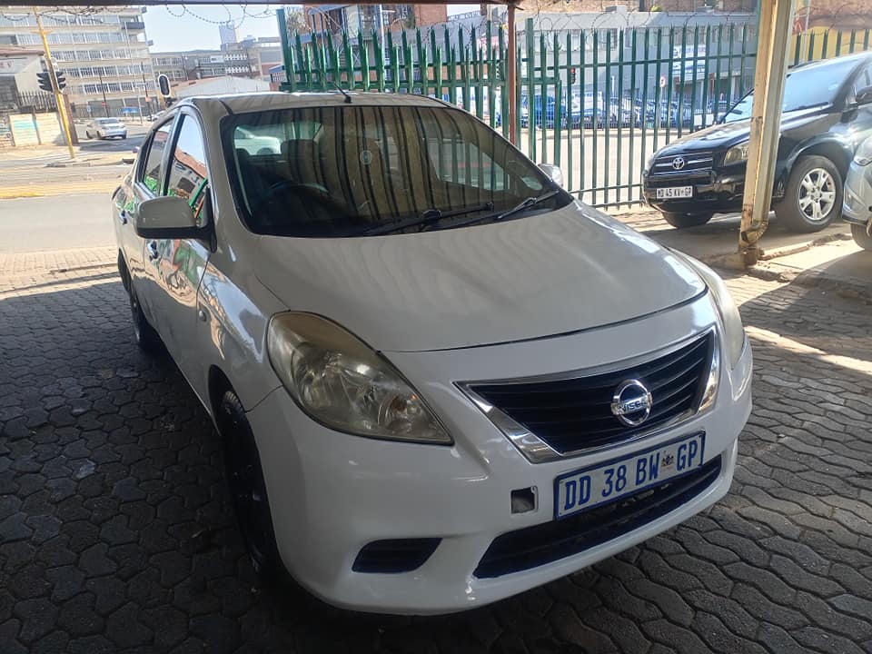2014 Nissan Almera 1.5 Manual White Petrol