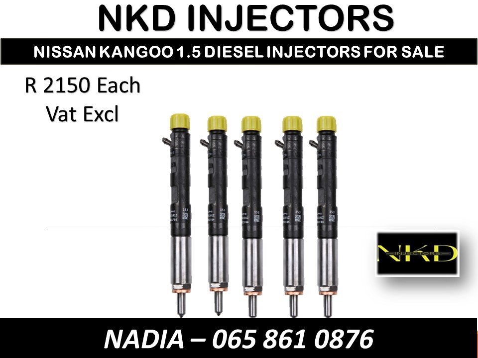 Nissan Kangoo diesel injectors for sale or recon