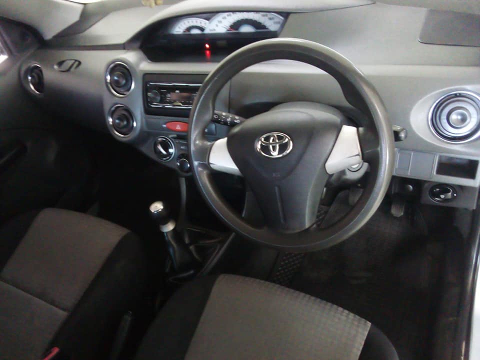 2012 Toyota Etios 1.5 81000km SkyBlue  Manual Petrol