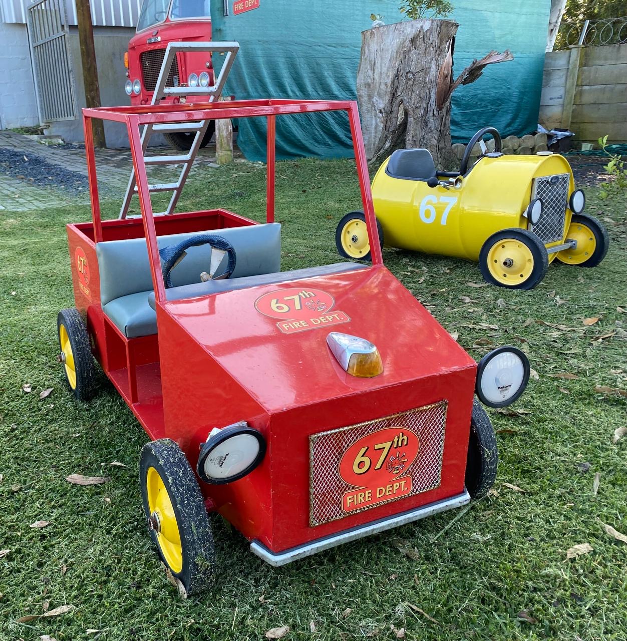 Sit in toy car