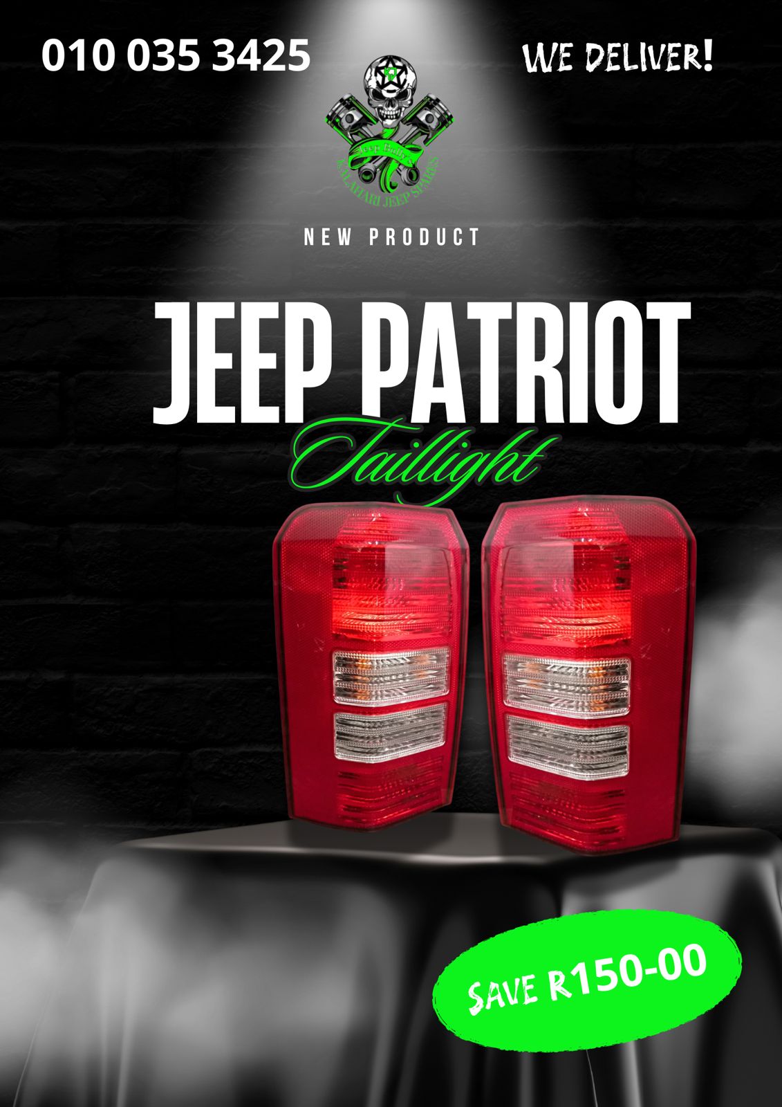 Save Now On Jeep Patriot Brand New Taillights with Jeep Bully's - Private Seller Save Now On Jeep Patriot Brand New Taillights with Jeep Bully's - Private Seller