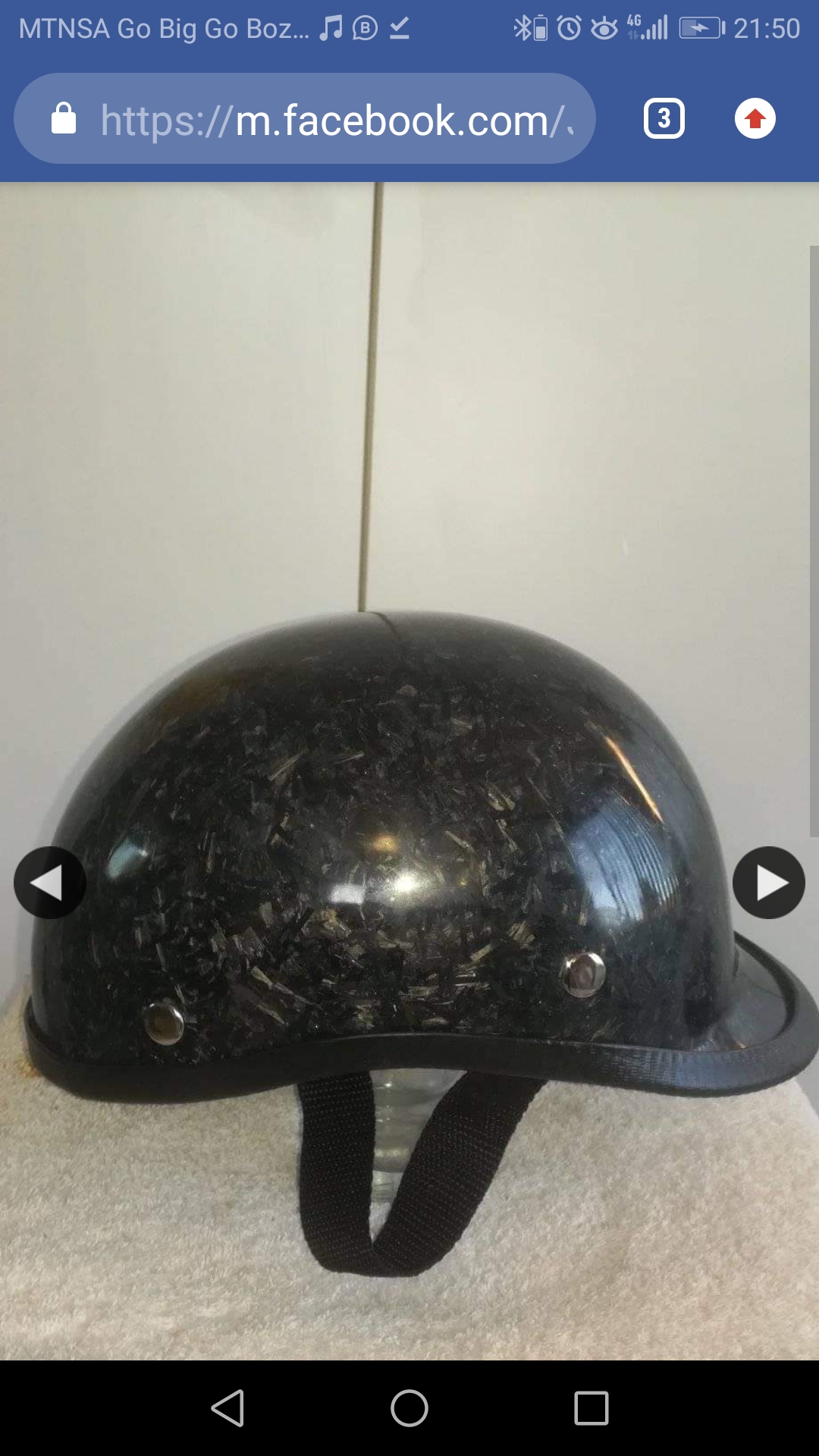 Carbon Fiber Pisspot Helmets