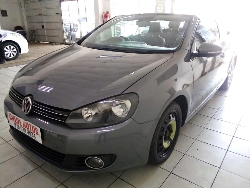 2012 VW GOLF 6 1.4 TSI CONVERTIBLE AUTOMATIC  PETROL GREY LEATHER SERVICE BOOK SPARE WHEEL