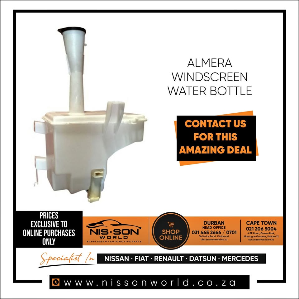 Nissan almera windscreen washer bottle - Private Seller