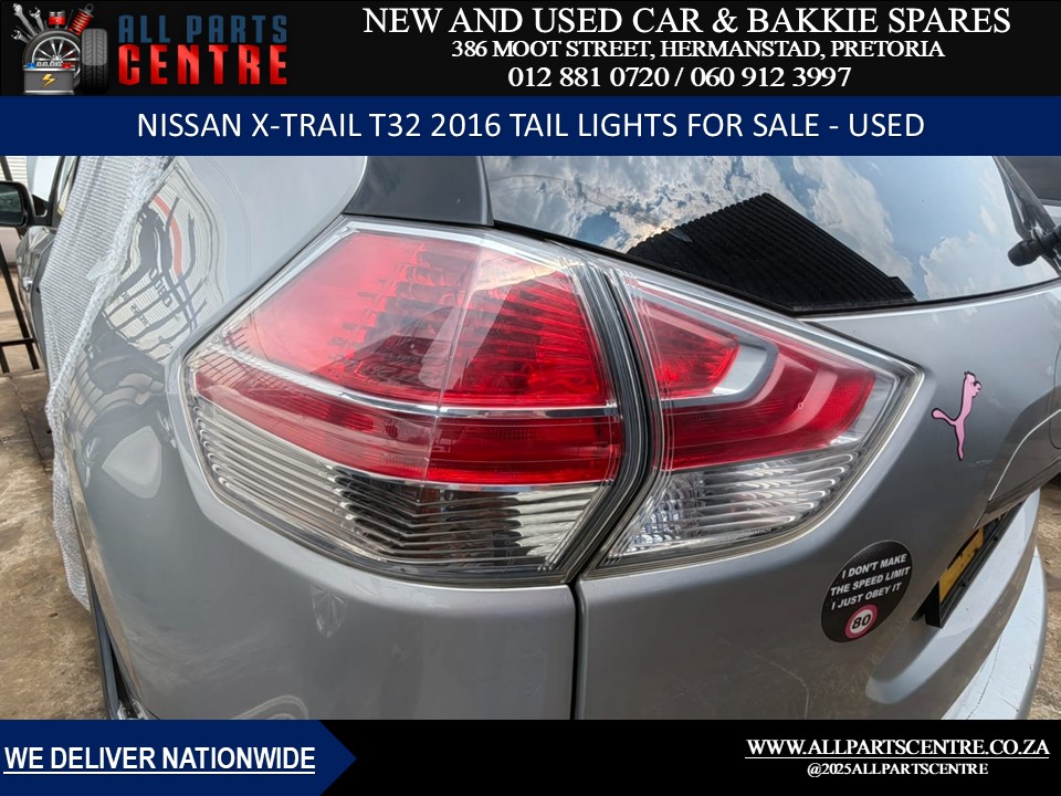 For sale: Nissan X-Trail T32 2016 tail lights – in excellent used condition