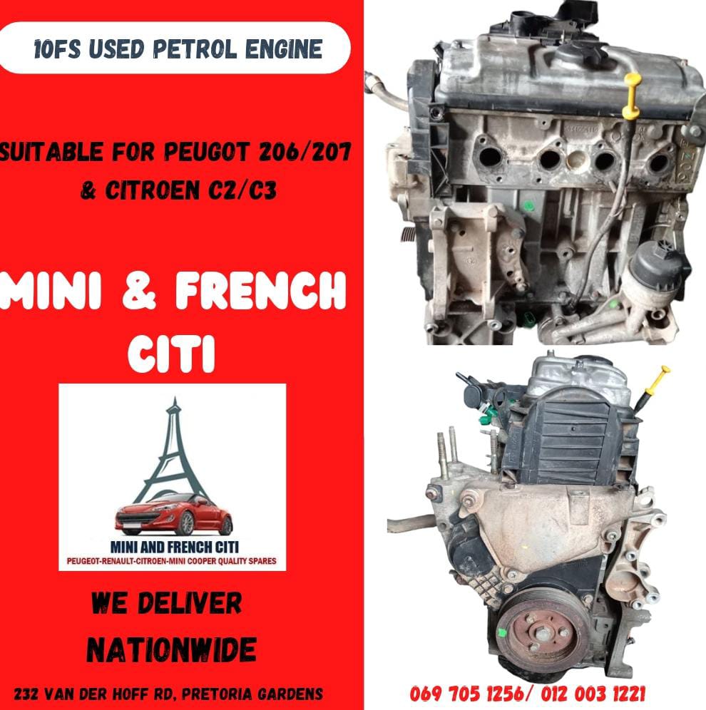 Used Peugeot 10FS 1.0L Petrol Engine for Sale - Private Seller Used Peugeot 10FS 1.0L Petrol Engine for Sale - Private Seller