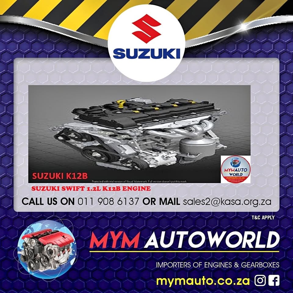 SUZUKI SWIFT 1.2L K12B ENGINE - Private Seller SUZUKI SWIFT 1.2L K12B ENGINE - Private Seller