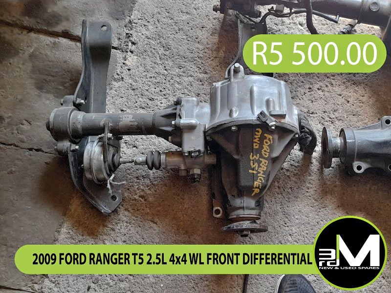 2009 FORD RANGER T5 2.5L 4x4 WL FRONT DIFFERENTIAL - Private Seller 2009 FORD RANGER T5 2.5L 4x4 WL FRONT DIFFERENTIAL - Private Seller