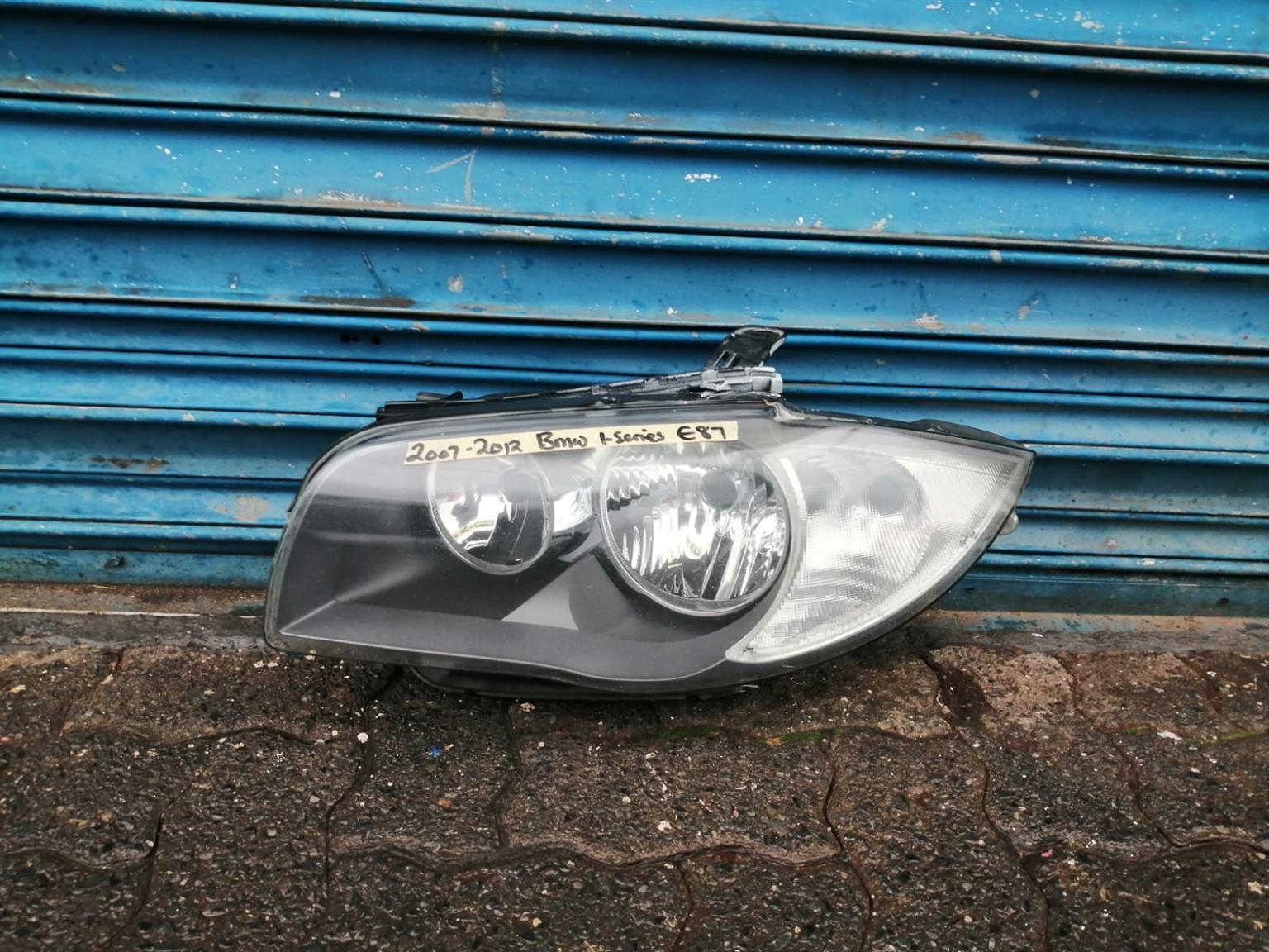 BMW 1 SERIES E87 NORMAL HEADLIGHT 2007 TO 2012 MODEL - Private Seller BMW 1 SERIES E87 NORMAL HEADLIGHT 2007 TO 2012 MODEL - Private Seller