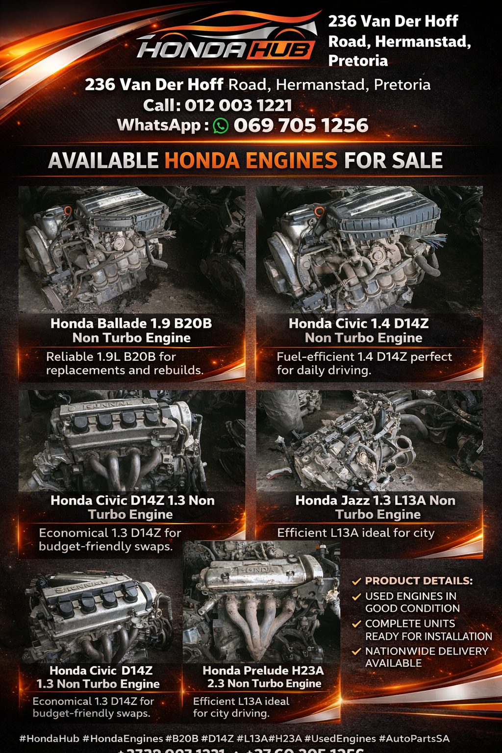 Honda Engines For Sale - Private Seller Honda Engines For Sale - Private Seller