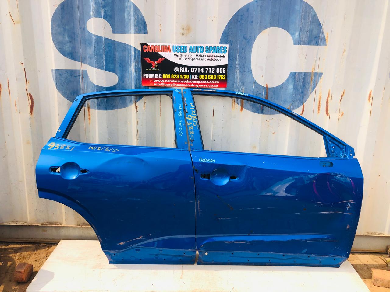Nissan Qashqai right side front and rear/back doors (2024) - Private Seller Nissan Qashqai right side front and rear/back doors (2024) - Private Seller