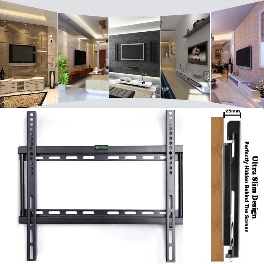 TV Wall Mount Bracket, Flat Panel TV Wall Bracket for 26" ~ 63" inches Brand New