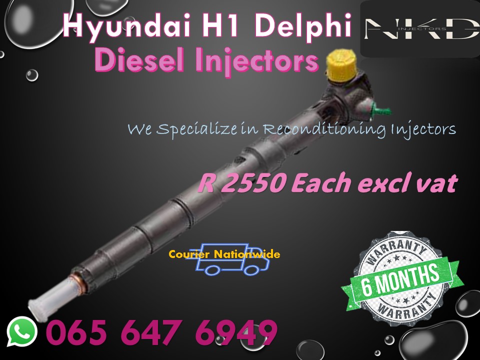 HYUNDAI H1 DELPHI DIESEL INJECTORS - Private Seller HYUNDAI H1 DELPHI DIESEL INJECTORS - Private Seller