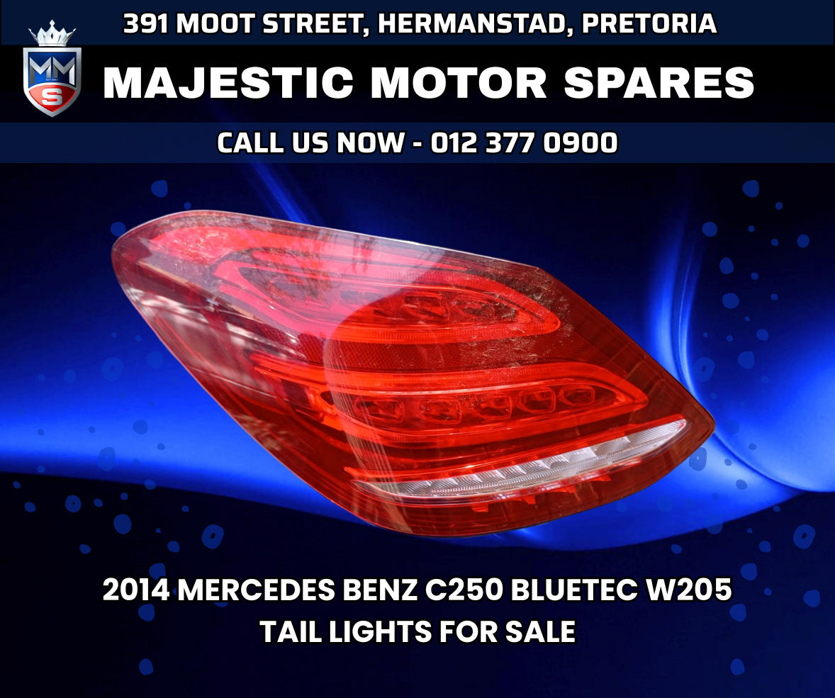 2014 Mercedes C250 Bluetec W205 Tail Lights For Sale - Used - Private Seller 2014 Mercedes C250 Bluetec W205 Tail Lights For Sale - Used - Private Seller