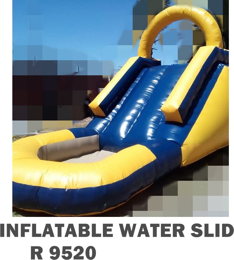 Inflatable water slide on sale
