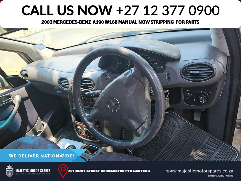 2003 Mercedes Benz A190 W168 manual stripping used parts - Private Seller 2003 Mercedes Benz A190 W168 manual stripping used parts - Private Seller