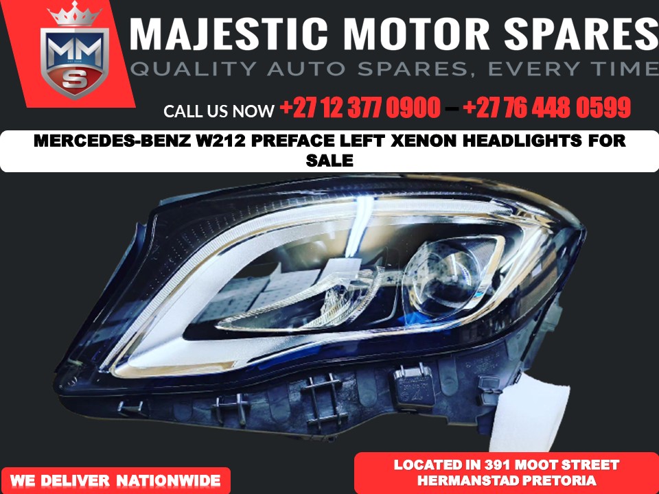 Mercedes Benz E class W212 facelift headlight xenon for sale new - Private Seller Mercedes Benz E class W212 facelift headlight xenon for sale new - Private Seller