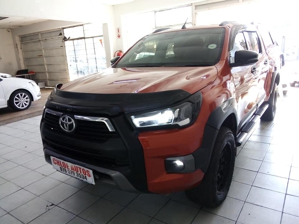 2018 TOYOTA HILUX 2.8 GD6 4X4 DOUBLE CAB ORANGE CANOPY MANUAL DIESEL FULL SERVICE HISTORY