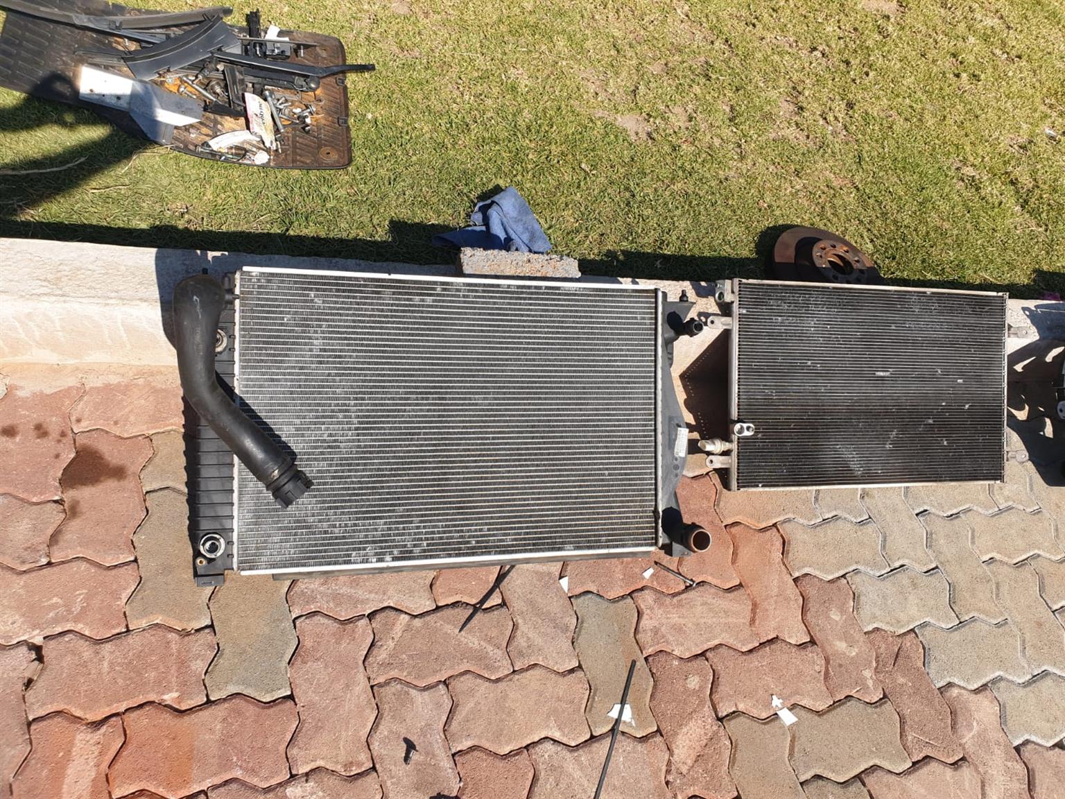 Radiator/Condenser/Fans/Cradle For 2006 Audi A6 C6 3.2 FSI - Private Seller