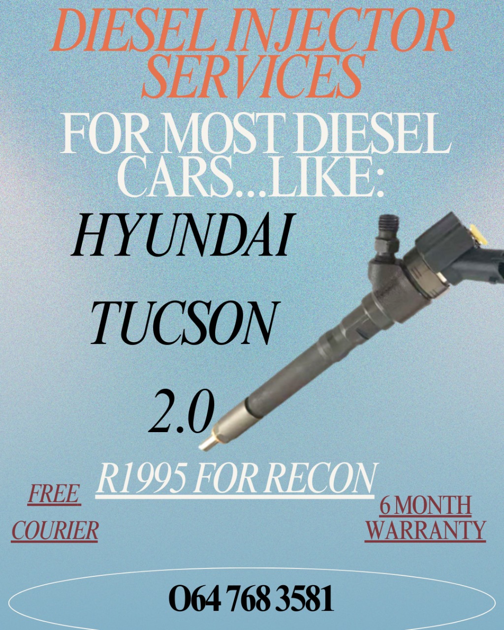 Diesel injector services