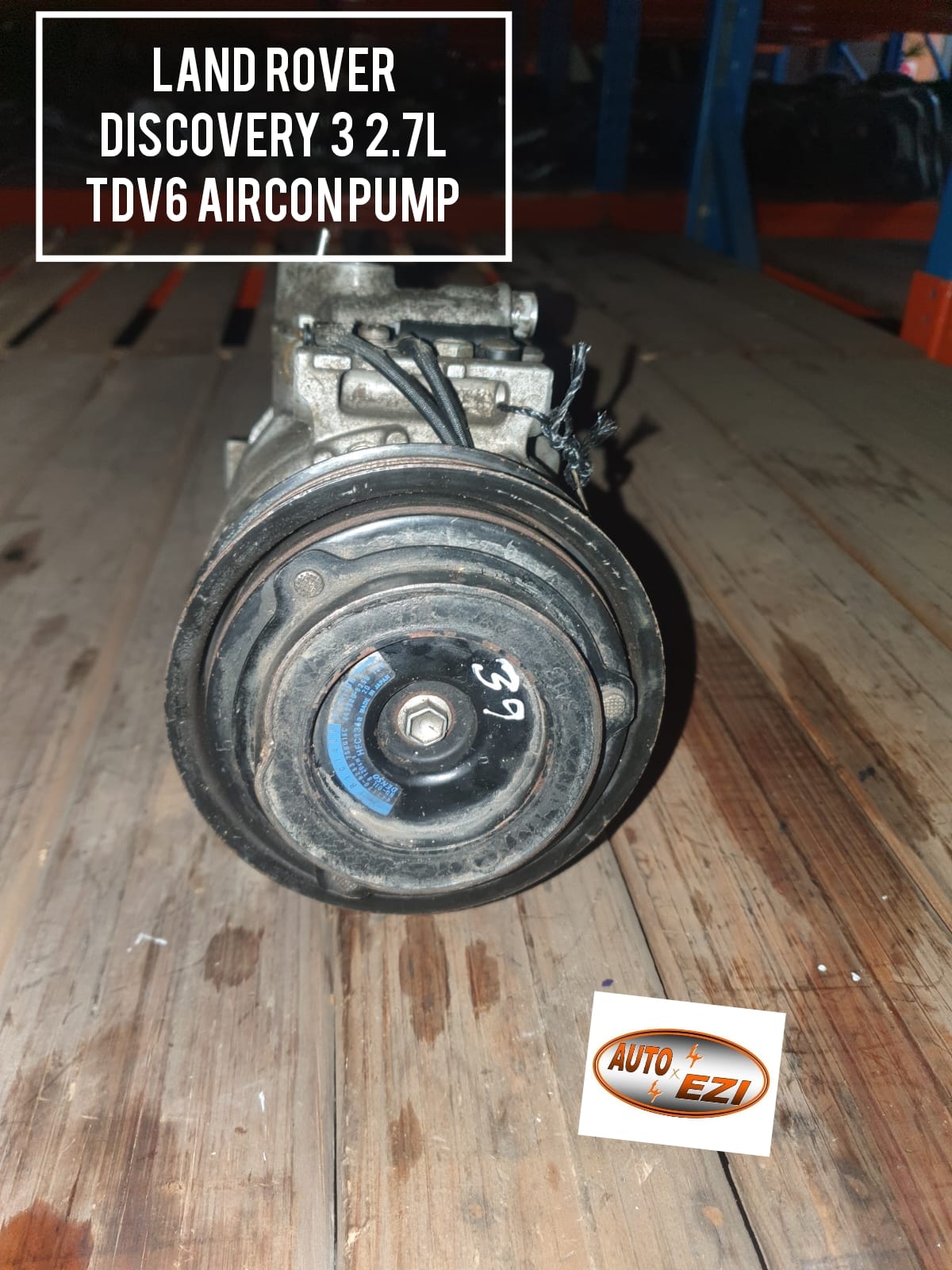 LAND ROVER DISCOVERY 3 2.7 TDV6 AIRCON PUMP LAND ROVER DISCOVERY 3 2.7 TDV6 AIRCON PUMP