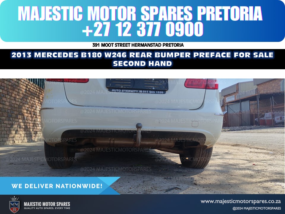 mercedes b180 rear bumper preface for sale - Private Seller