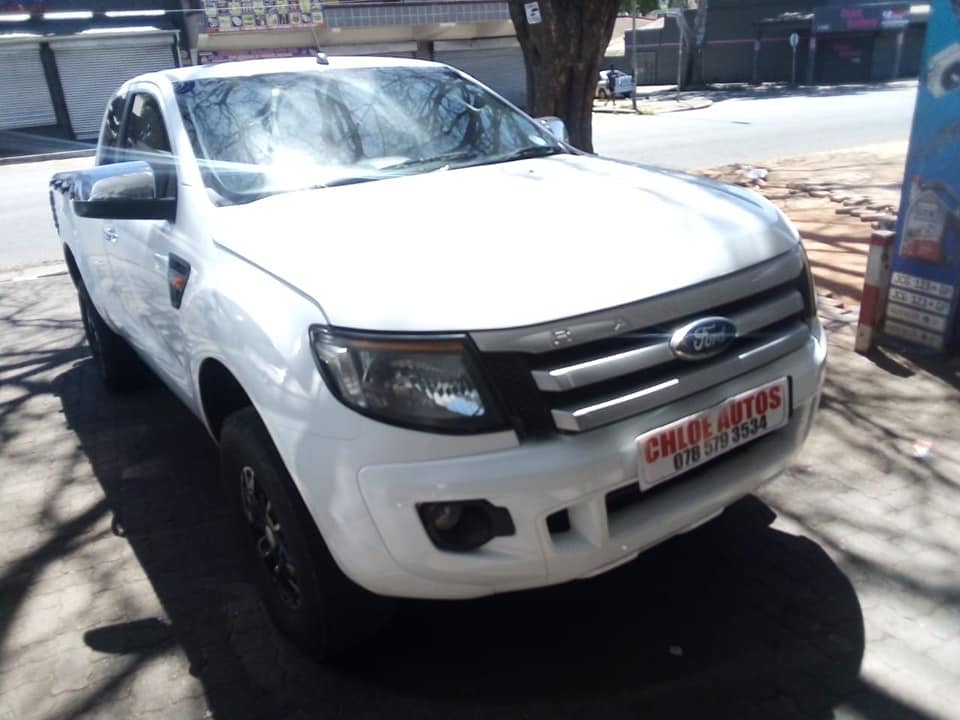 2012 FORD RANGER 3.2 6SPEED SUPER CAB MANUAL WHITE DIESEL