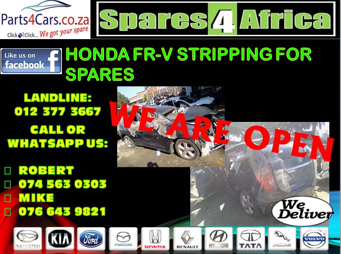 honda frv spares