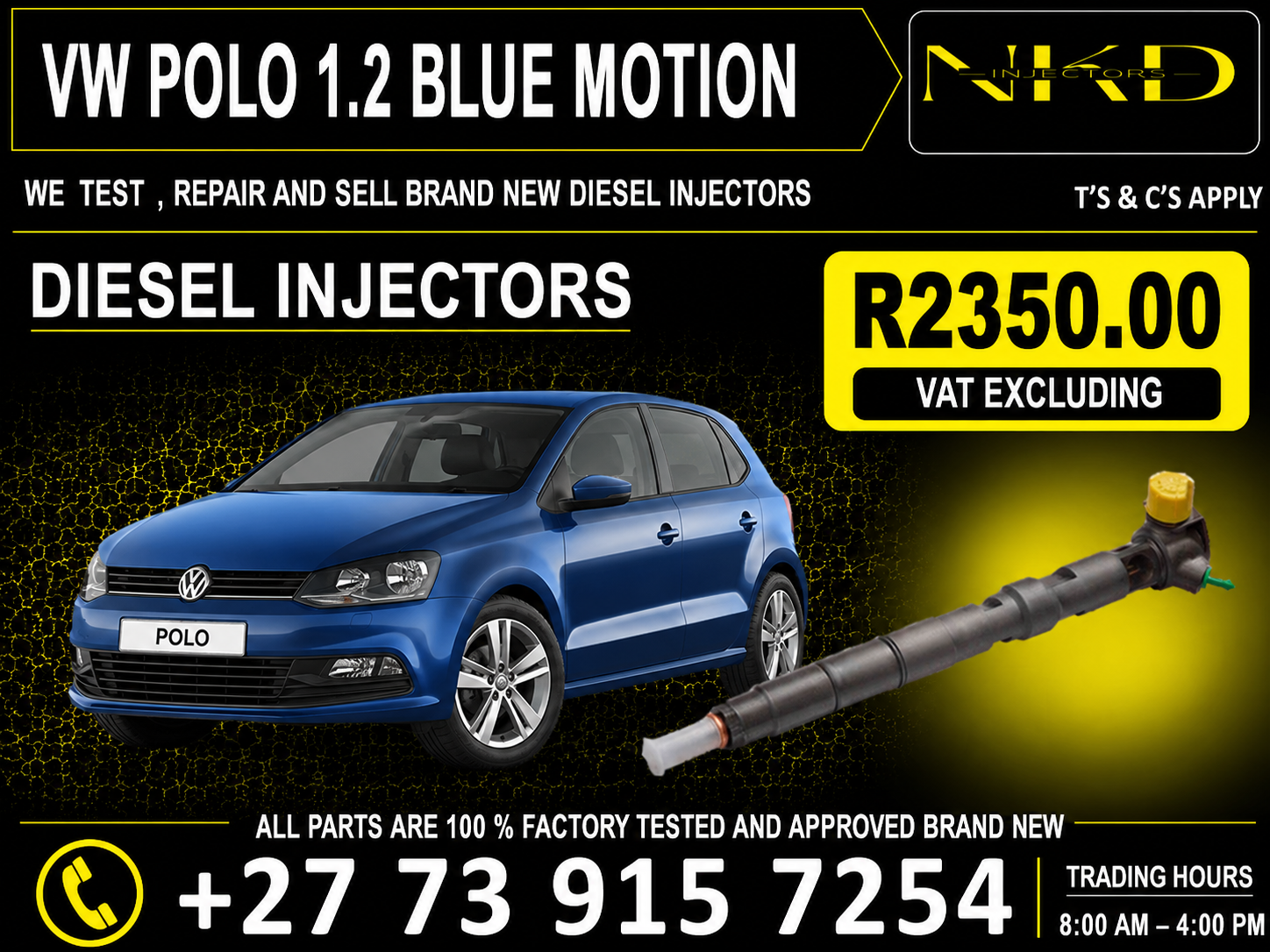 Injectors_VW_POLO_1.2L - Private Seller Injectors_VW_POLO_1.2L - Private Seller
