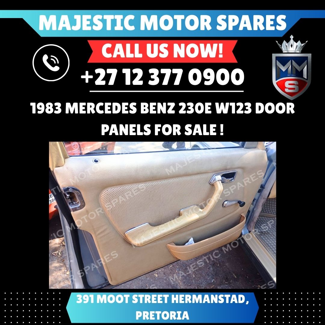 For Sale: 1983 Mercedes-Benz 230E W123 Door Panels – Interior Trim! - Private Seller For Sale: 1983 Mercedes-Benz 230E W123 Door Panels – Interior Trim! - Private Seller