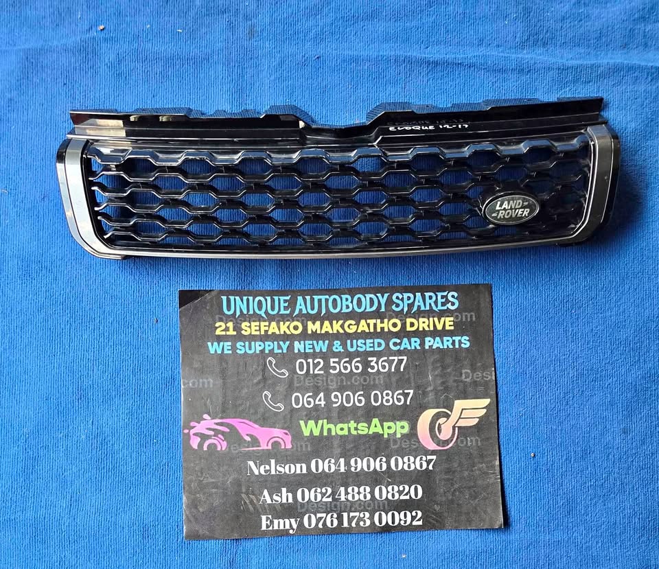 Range Rover Evoque Main Front Bumper Grill Range Rover Evoque Main Front Bumper Grill