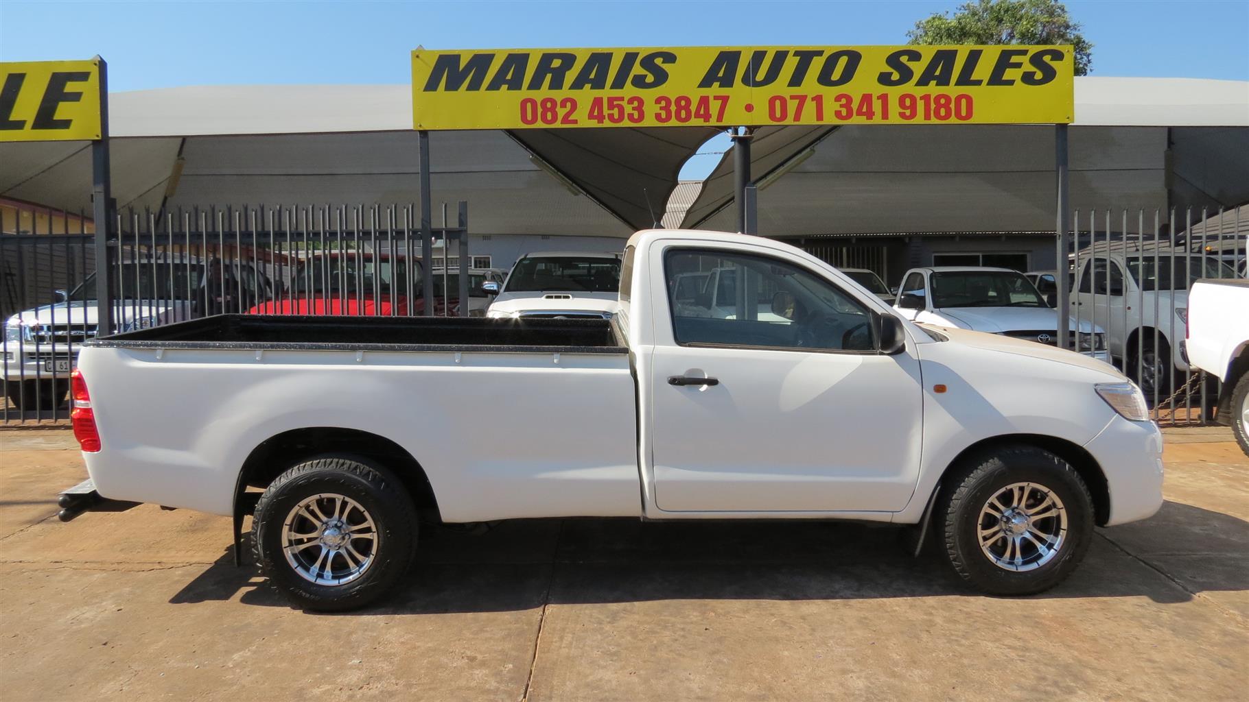 2012 Toyota Hilux single cab HILUX 2.0 VVTi P/U S/C