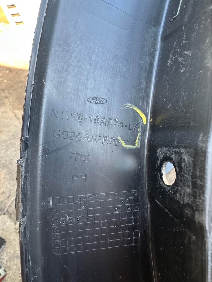 Ford Ranger t9 right front wheel arch - Private Seller Ford Ranger t9 right front wheel arch - Private Seller