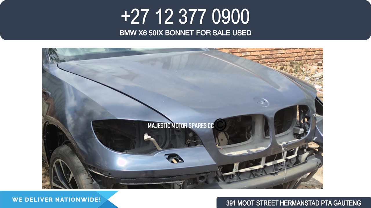 Bmw X6 50IX Bonnet for sale - Private Seller