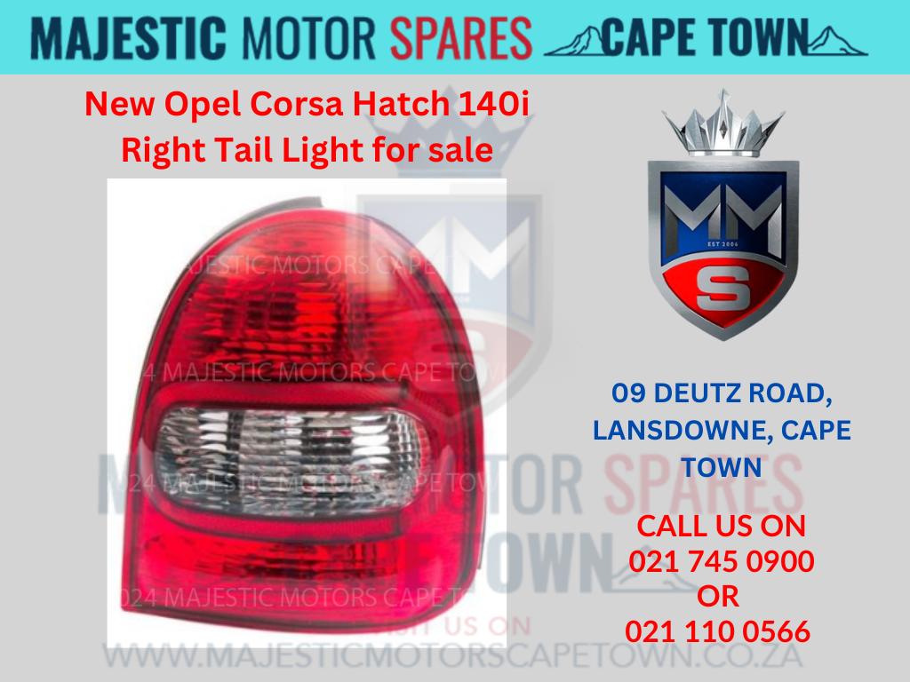 Opel Corsa Hatch Right Tail Light - Private Seller