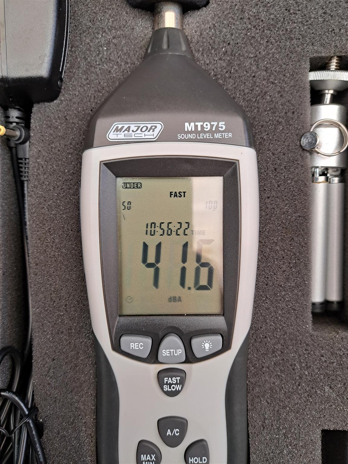 MAJOR-TECH – Sound Level Meter with Data Logger MT975