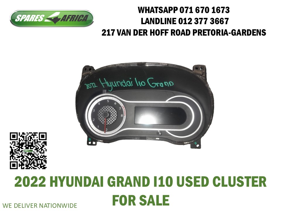 2022 Hyundai i10 Grand Used Cluster for Sale - Private Seller