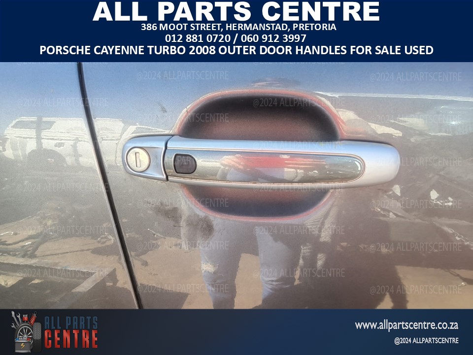 Porsche Cayenne Turbo 2008 outer door handles for sale