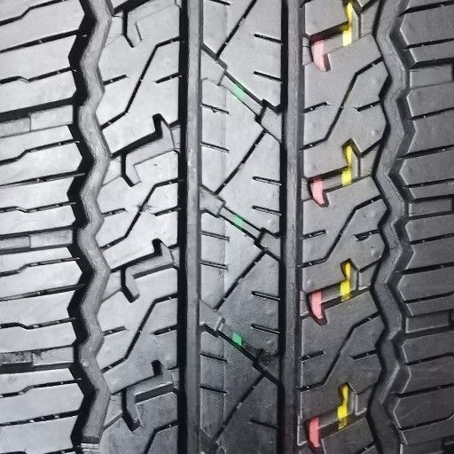 Fairly used tyre