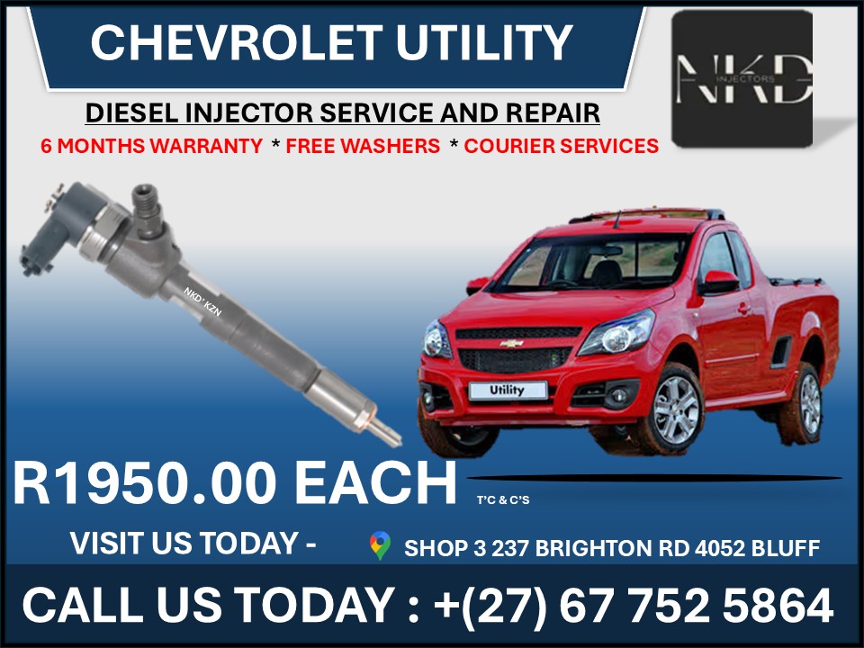Chevrolet Utility Diesel injectors - Private Seller Chevrolet Utility Diesel injectors - Private Seller