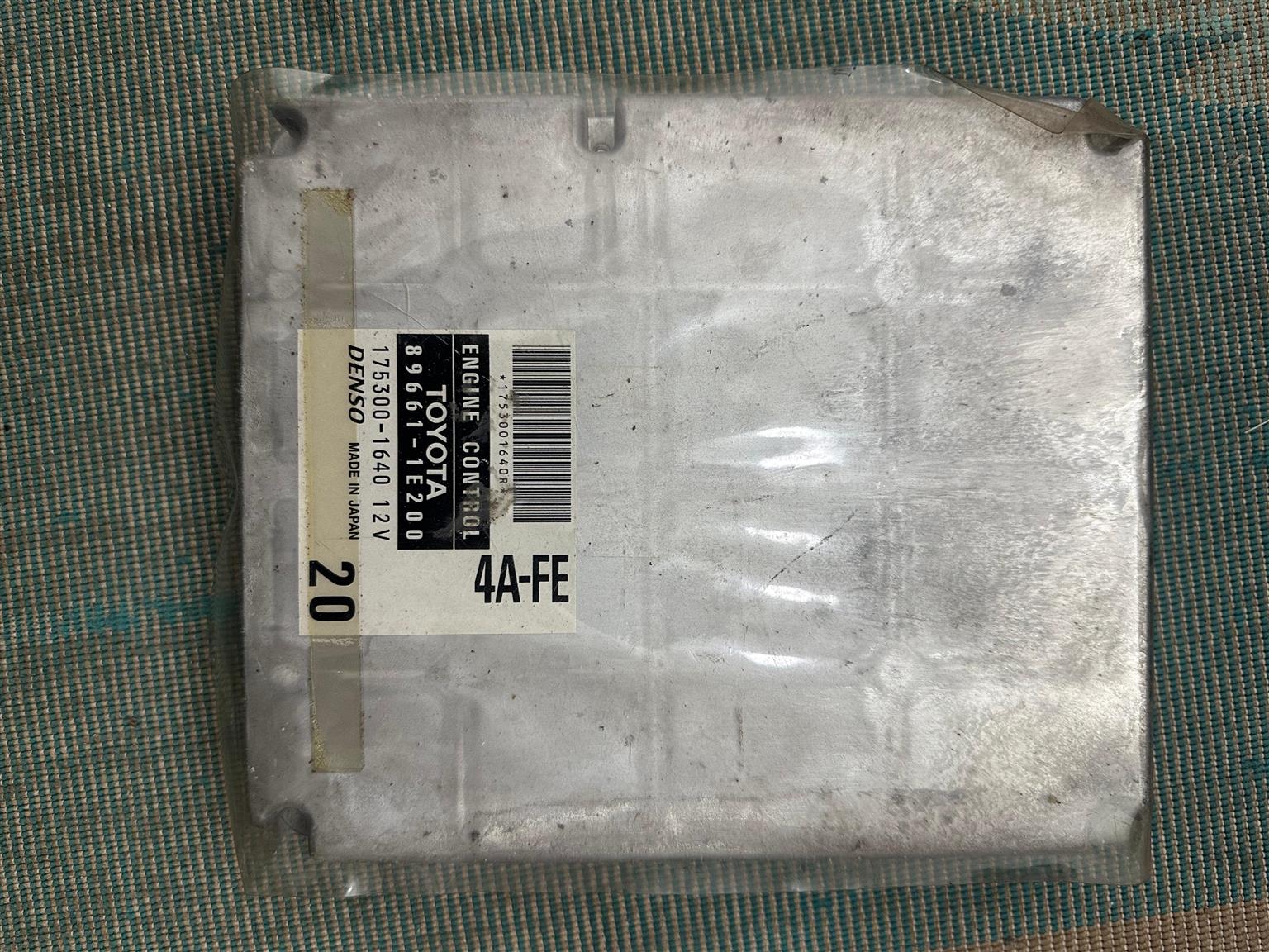 TOYOTA COROLLA 4A-FE COMPUTER BOX FOR SALE - Private Seller