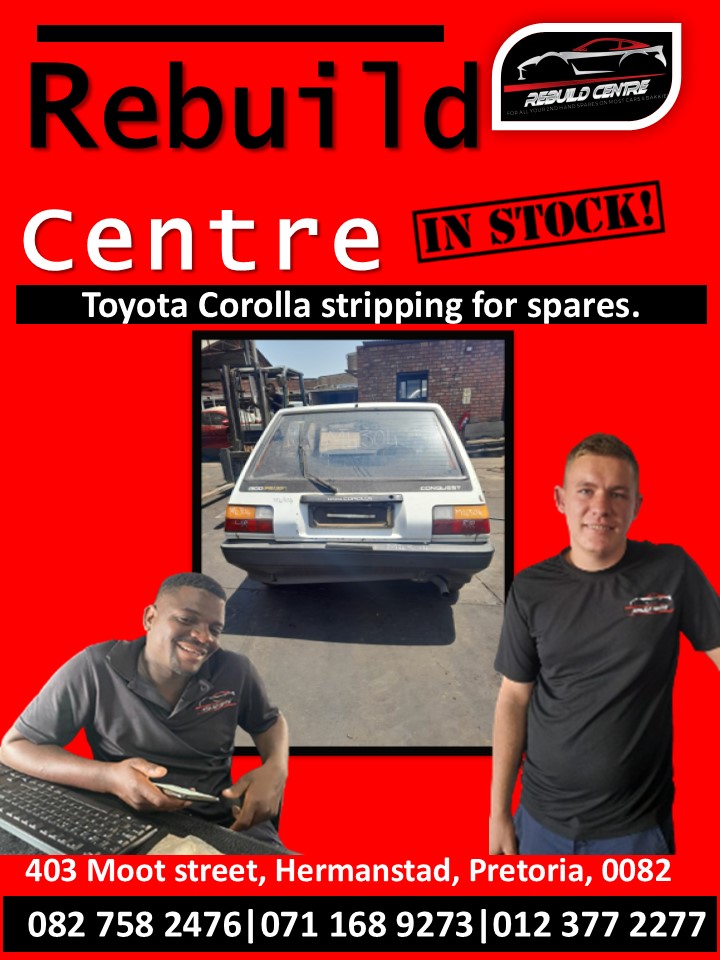 Toyota Corolla stripping for spares. - Private Seller Toyota Corolla stripping for spares. - Private Seller