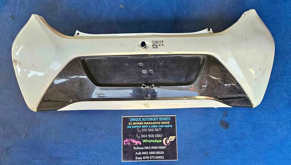 Toyota Aygo Rear back Bumper 14 - 22 - Private Seller Toyota Aygo Rear back Bumper 14 - 22 - Private Seller