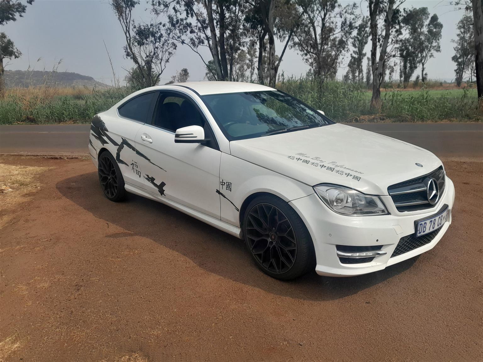 Used 2014 Mercedes-Benz C-Class C200 coupe AMG Line - Private Seller