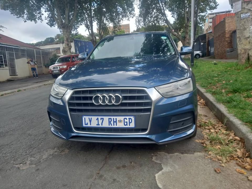 2018 Audi Q3 2.0 Tdi Diesel, Automatic, Blue, 2018 Audi Q3 2.0 Tdi Diesel, Automatic, Blue,