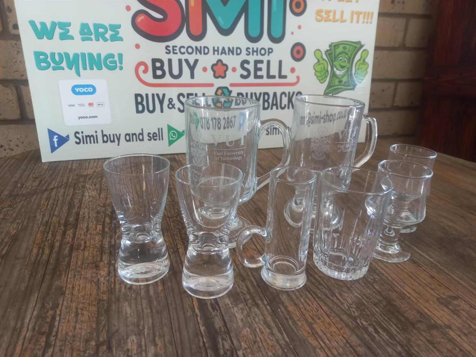 Various Glassware