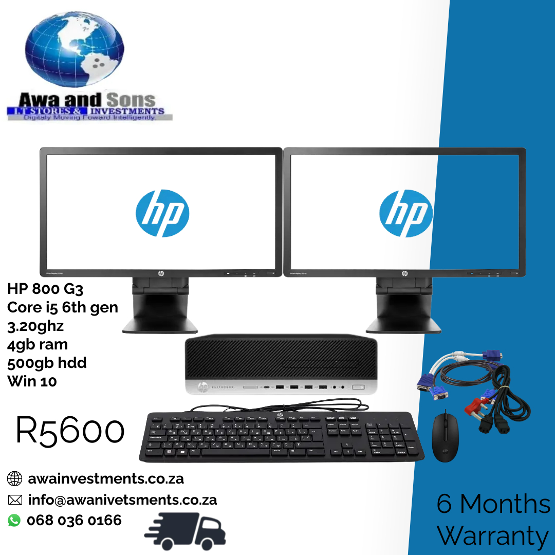 hp computer full set price